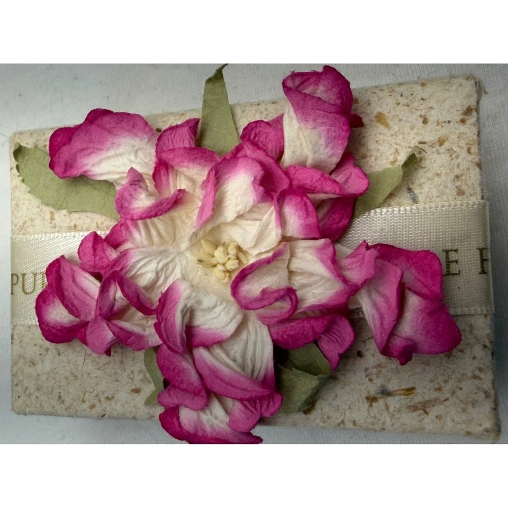 Pure Fiji Handmade Coconut Soap Guava 100g 3.5oz New Hand Crafted Paper Wrap